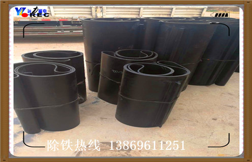 皮帶永磁除鐵器，皮帶上的永磁除鐵器_皮帶上的永磁除鐵器皮帶原因及如何調(diào)_刮板價格
