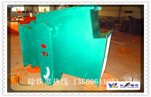 管道除鐵器，日照管道除鐵器_遠(yuǎn)力日照管道除鐵器應(yīng)用安裝示意圖型12000高斯_可定制工作原理