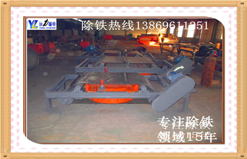 電磁自卸除鐵器，山西電磁自卸式除鐵器廠家_山西電磁自卸式除鐵器廠家廠家配件_型號及工作視頻